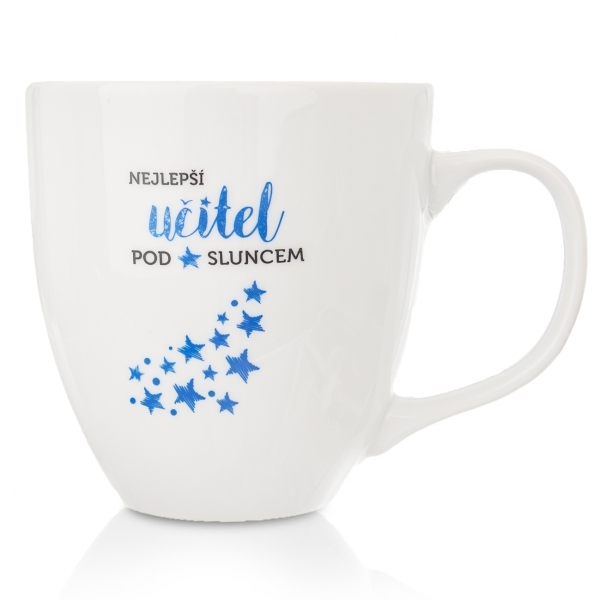 Porcelánový hrneček - Nejlepší učitel pod sluncem 