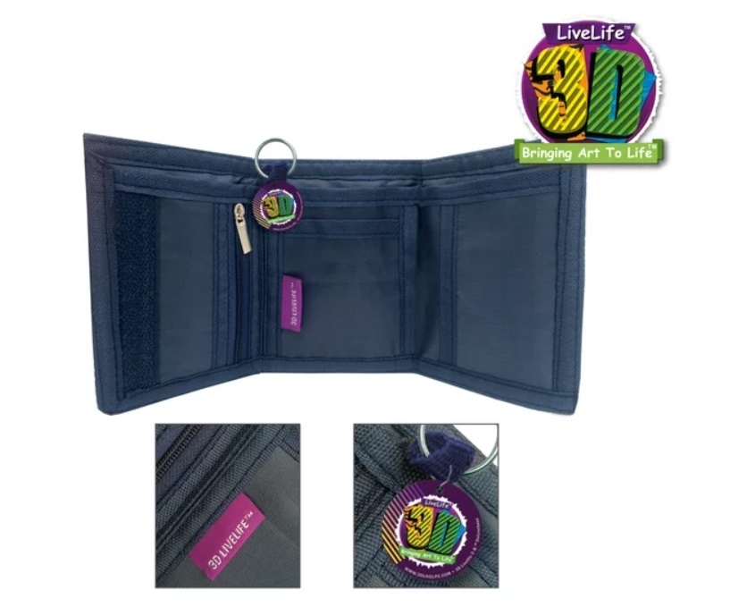 Dětská peněženka s 3D efektem - Selfie bláznivých psů