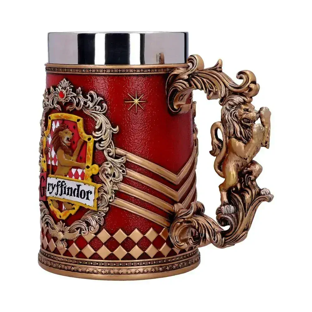 Harry Potter korbel - Nebelvír/Gryffindor (ručně malovaný)