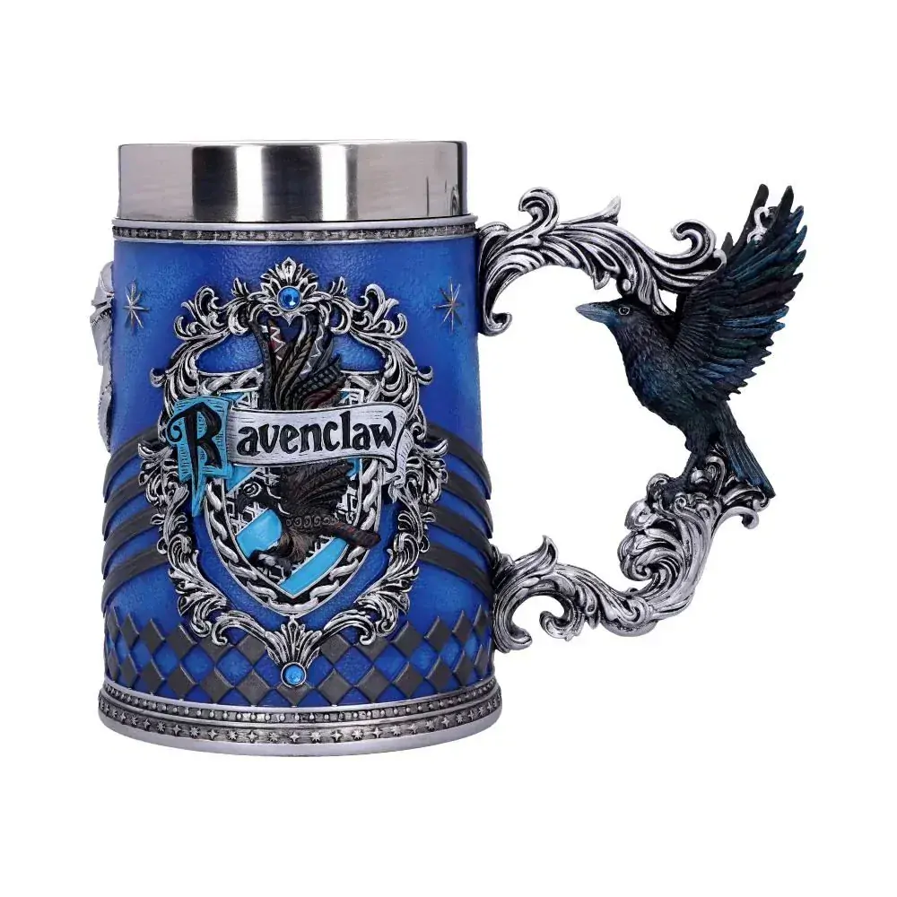 Harry Potter korbel - Havraspár/Ravenclaw (ručně malovaný)