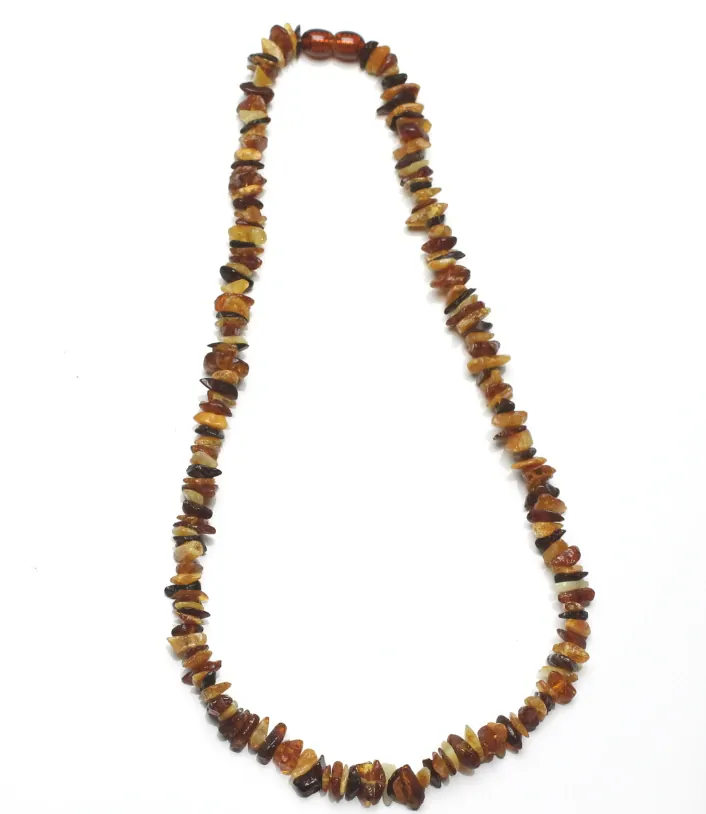 Multicolor jantarové korále 46 cm (pravý jantar) - Uzdravení, tlumení bolesti