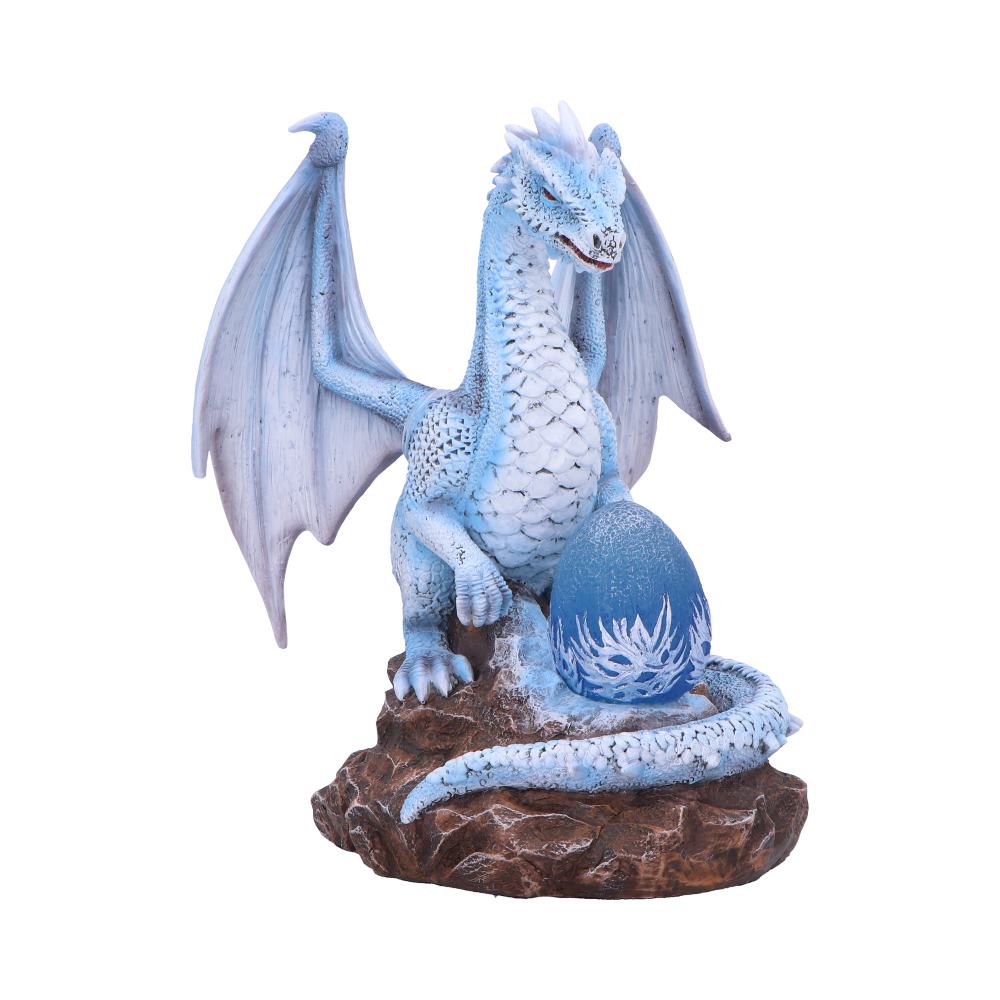 Dračí ochránkyně Safira - ručně malovaná soška (17,5 cm)