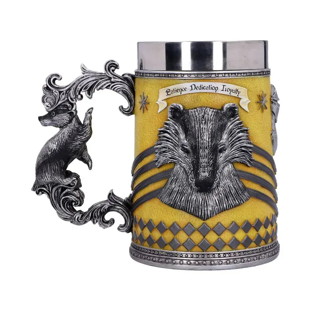 Harry Potter korbel - Mrzimor/Hufflepuff (ručně malovaný)