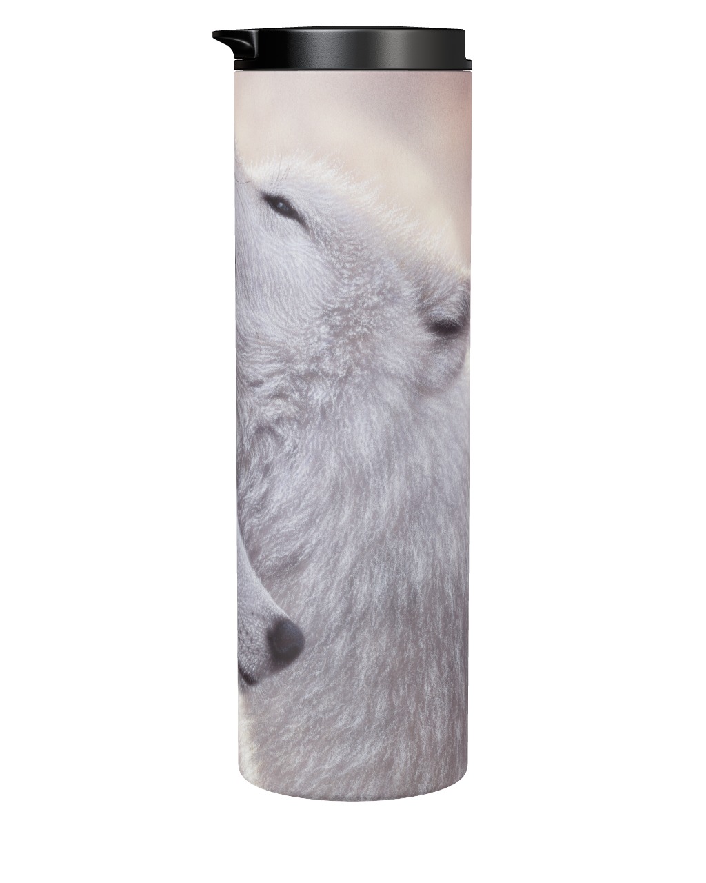Velký nerezový termohrnek/termoláhev 0,5 l - Vlčí píseň lásky