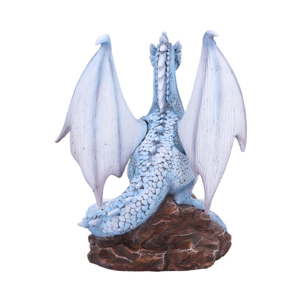 Dračí ochránkyně Safira - ručně malovaná soška (17,5 cm)