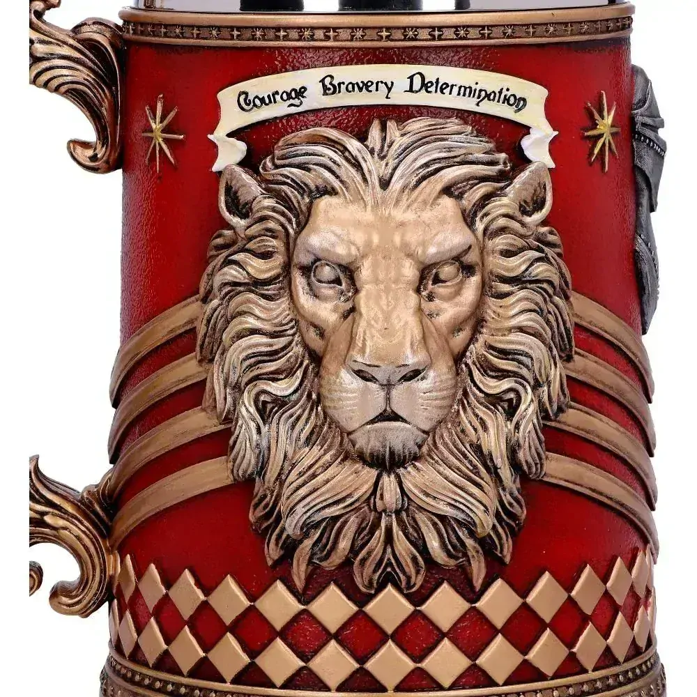 Harry Potter korbel - Nebelvír/Gryffindor (ručně malovaný)