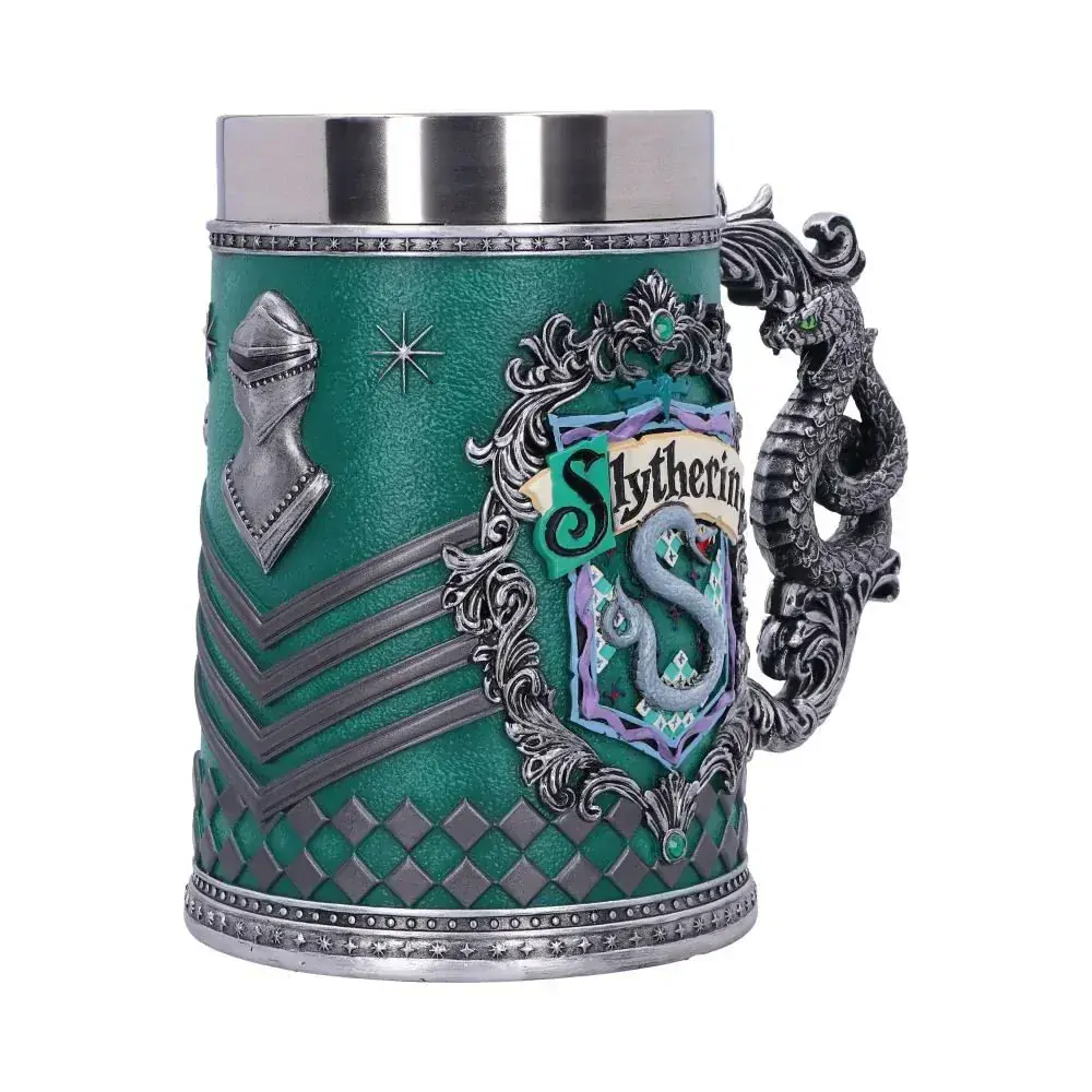 Harry Potter korbel - Zmijozel/Slytherin (ručně malovaný)
