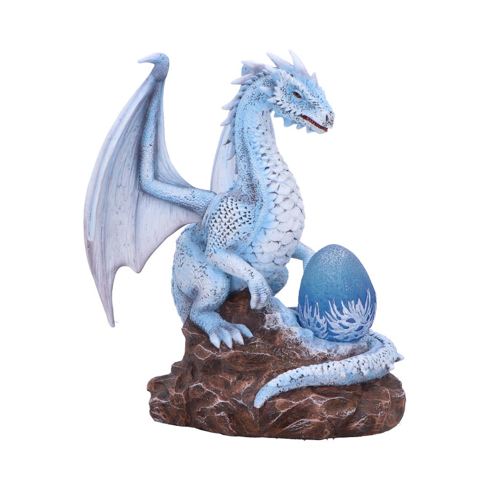Dračí ochránkyně Safira - ručně malovaná soška (17,5 cm)