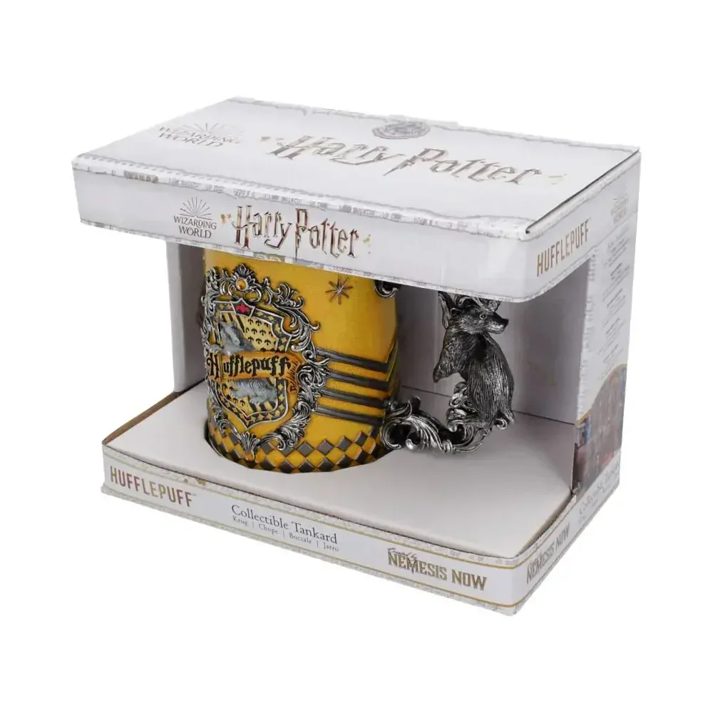 Harry Potter korbel - Mrzimor/Hufflepuff (ručně malovaný)