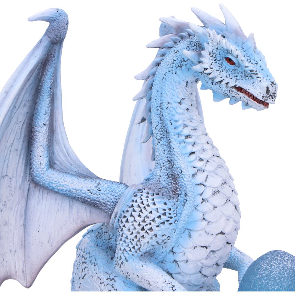 Dračí ochránkyně Safira - ručně malovaná soška (17,5 cm)