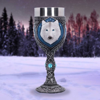 Vlčí pohár (ručně malovaný) - 19,5 cm