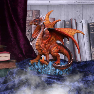 Dračí strážce - ručně malovaná soška (18,5cm)