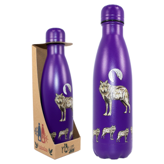Nerezová termoska/termoláhev s vlky 500ml