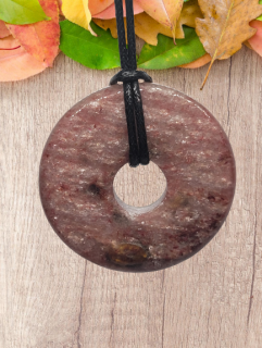 Piemontit donut (3 cm) - Meditace, duchovní rozvoj