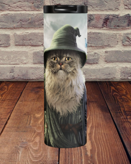 Velký nerezový termohrnek/termoláhev 0,5 l - Catdalf