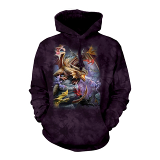 Unisex mikina s kapucí The Mountain - Dračí klan