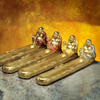 Buddha - stojánek na vonné tyčinky (barva náhodná)