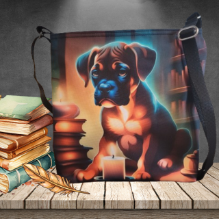 Taška přes rameno/kabelka - Boxer (28x28 cm, vyrobeno v ČR)