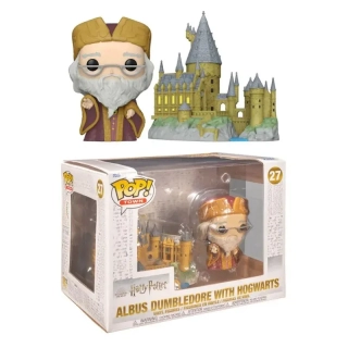 Harry Potter figurka Pop!TOWN - Albus Brumbál a Bradavice