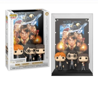 Harry Potter Funko POP! Film poster - Harry Potter a Kámen mudrců (Obří plakát + 3 figurky v blistru)