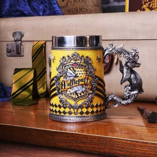 Harry Potter korbel - Mrzimor/Hufflepuff (ručně malovaný)