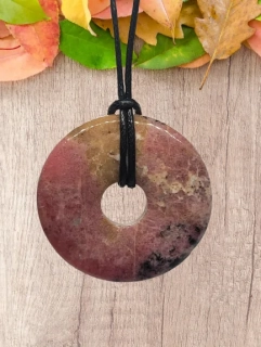 Rodonit donut (3 cm) - Láska, odstranění následků šoku
