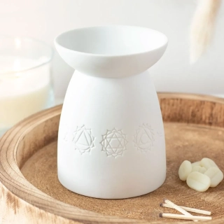 Keramická aromalampa - Čakry