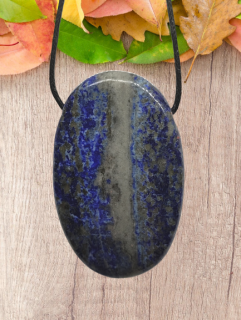 Lapis lazuli/lazurit (4x2,5 cm) - Ochrana, zdraví, intuice