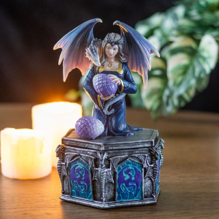 Šperkovnice Dračí přátelství - Jaro (design Anne Stokes)