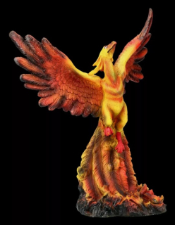 Fénix - velká ručně malovaná soška (28 cm)