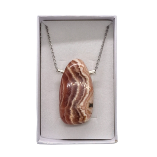 Cínovaný rodochrozit (ochranný talisman)