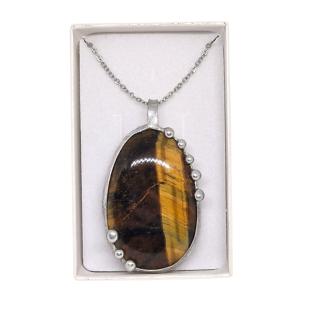 Cínované jestřábí oko (ochranný talisman)