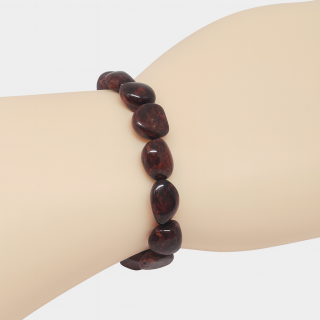 Třešňově jantarový náramek Calypso 17,5 cm (pravý jantar)