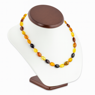 Jantarové multicolor korále Jerry 55 cm (pravý jantar) - Uzdravení, tlumení bolesti