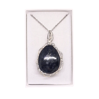 Cínovaný merlinit (ochranný talisman)