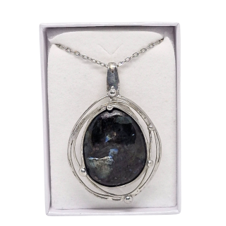 Cínovaný merlinit (ochranný talisman)