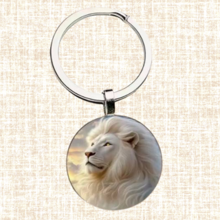 Klíčenka/amulet - Lev (síla, ochrana)