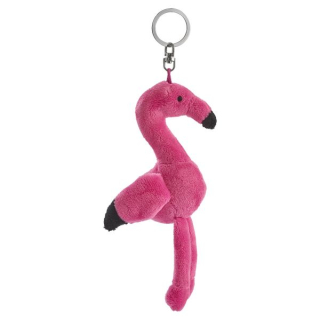 Plyšová klíčenka - Plameňák (10 cm)